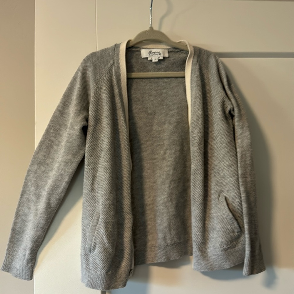 Boys cardigan, grey